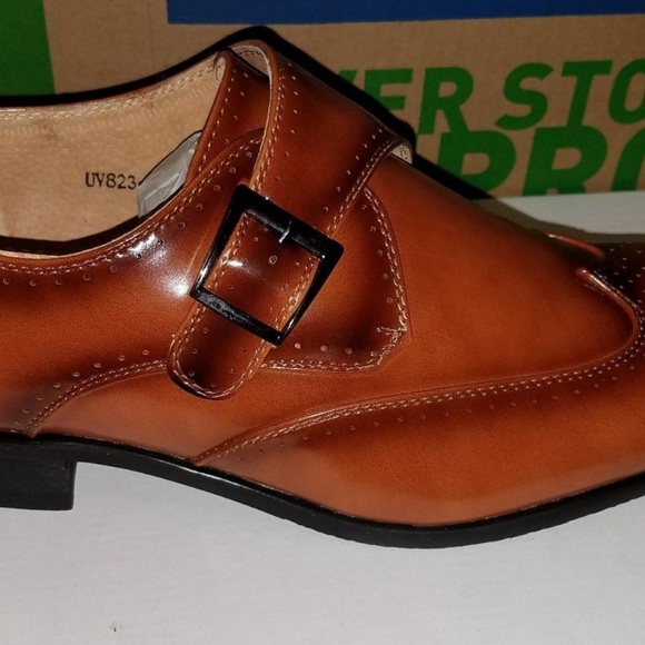 Other - uv signature mens single monk strap brogue dress s